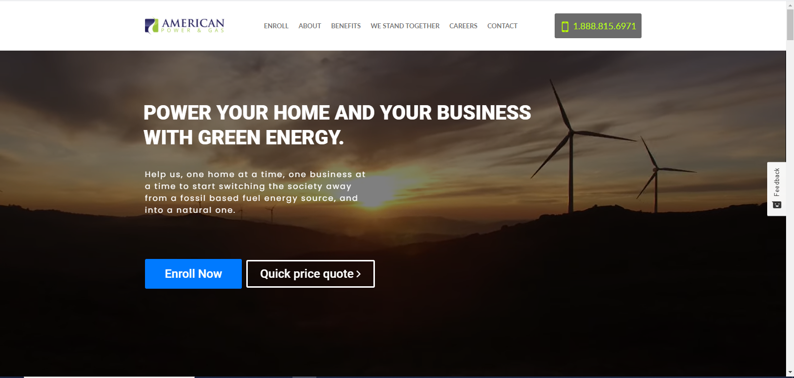 American Power and Gas Home Page